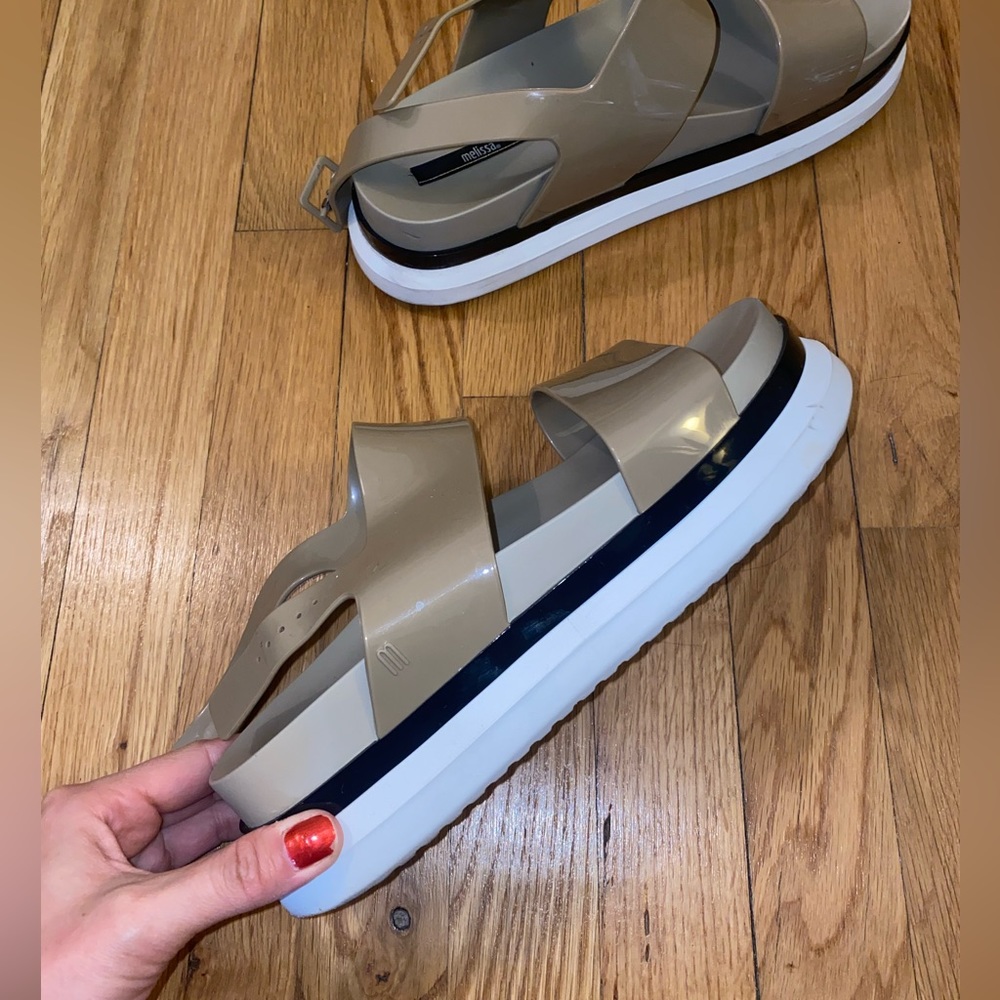 Melissa Wedge Jelly Sandals